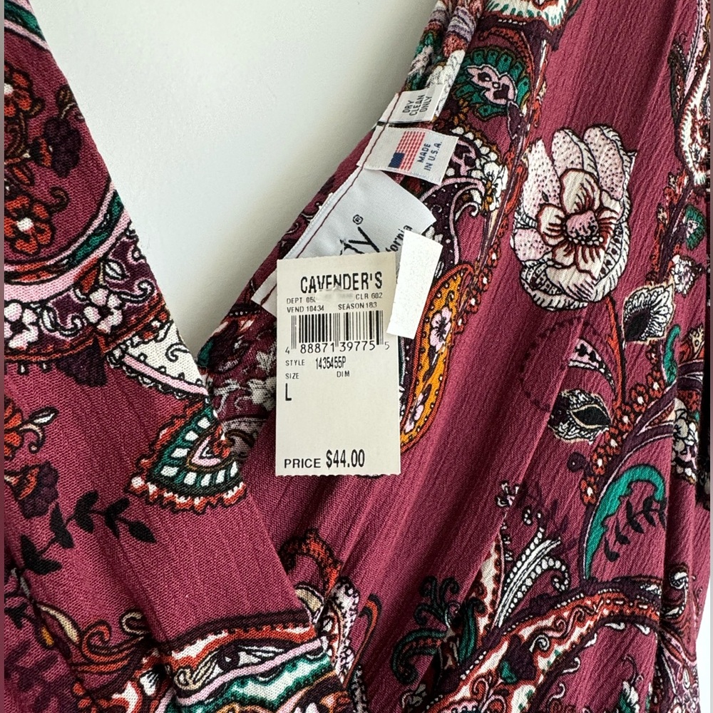 Jody California short dress from Cavender’s. Size Large.